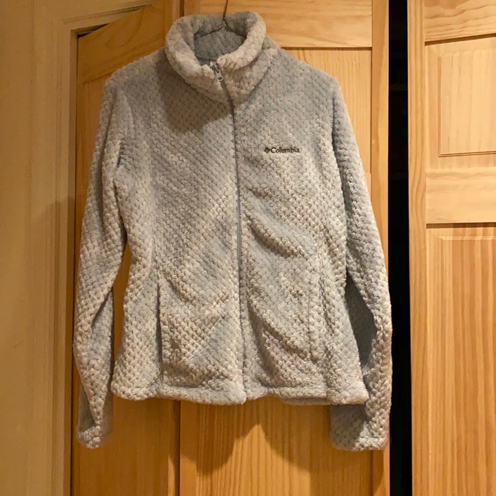 Columbia plush full zip Sz S